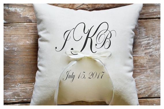 Ring Bearer Pillow Wedding Ring Pillow Wedding Pillow Etsy