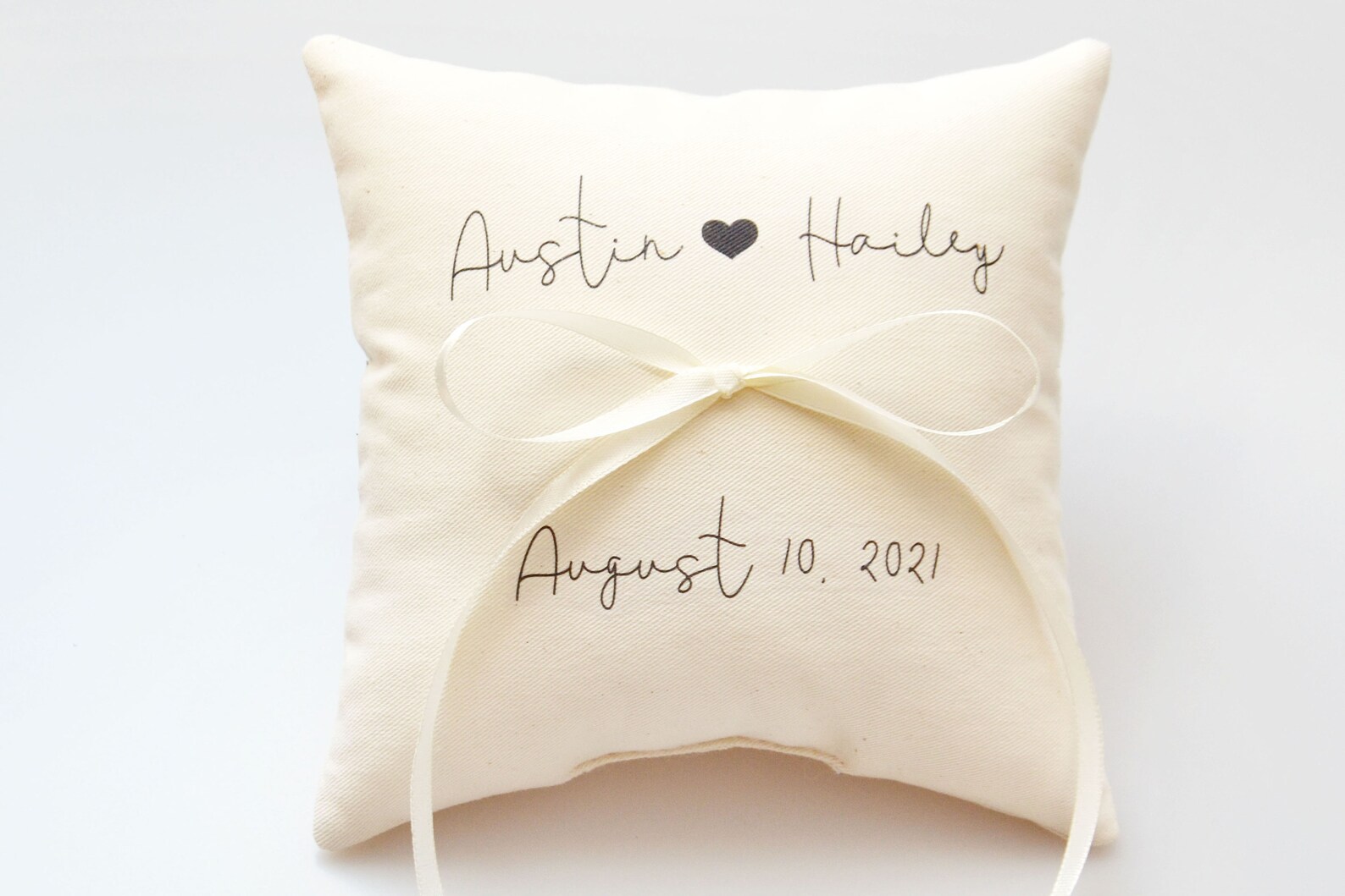 Personalized Ring Bearer Pillow Wedding Ring Pillow Wedding - Etsy