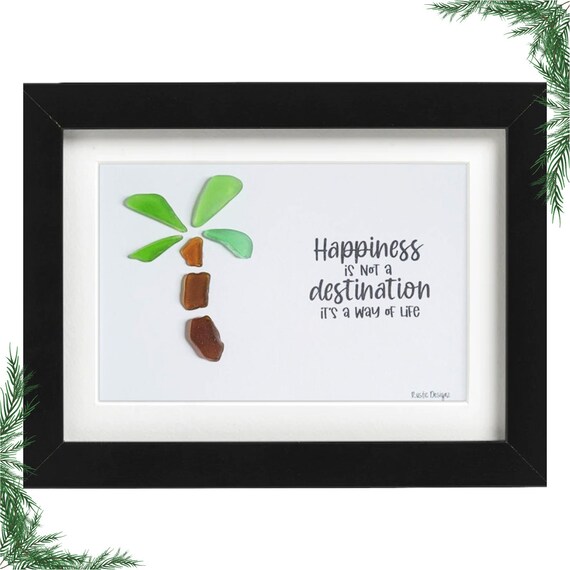 Palm Glass Photo Frame Palm Glass Photo Frame