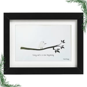 Just Like Mushrooms – Sea Glass Art Frame | Remarkable