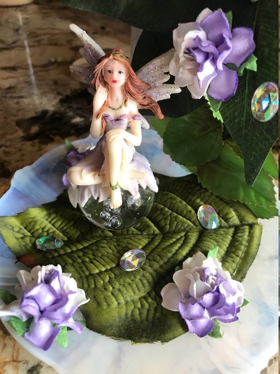 floating teacup fairy garden