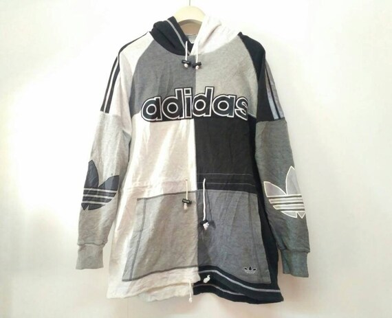 adidas tri color hoodie