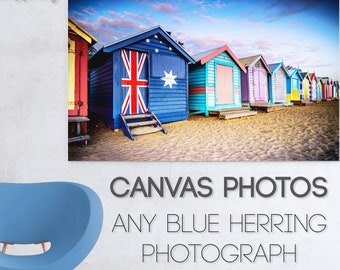 Custom Canvas Photograph, Photos to Canvas Prints, Street Art Graffiti, Melbourne Brighon Beach, Twelve Apostles St Kilda