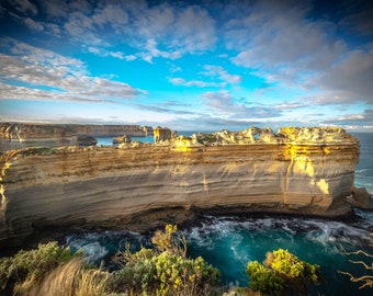 Great Ocean Road Art, Twelve Apostles, Australia Photograph, Ocean Print, Coastal Wall Decor, Travel poster, Gift for him, Christmas gifts