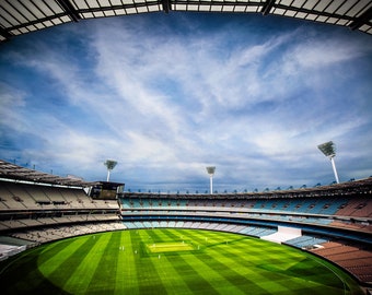 Melbourne Cricket Ground MCG Photograph Australian Footy - Etsy Sweden