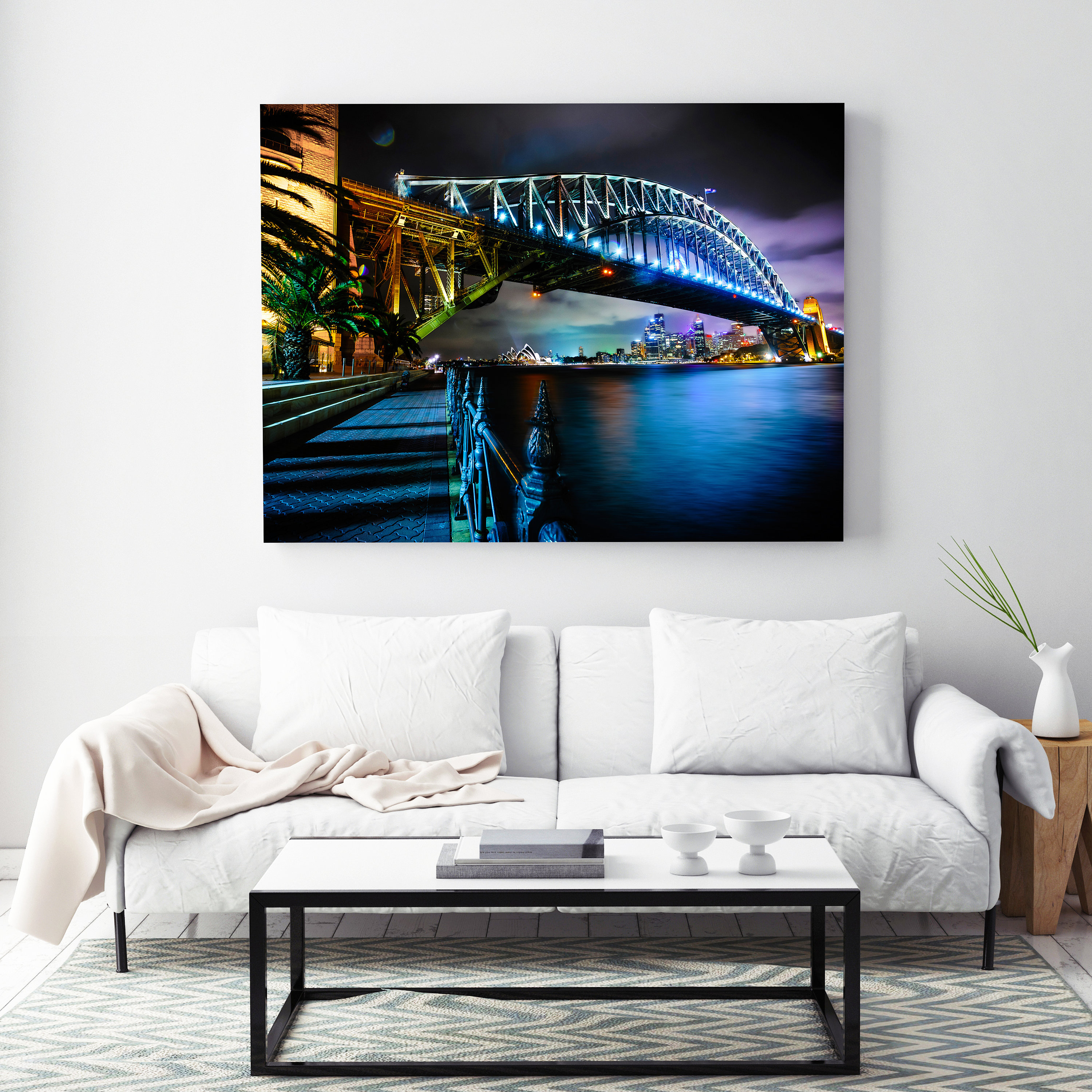 Sydney Harbour Bridge Print, Opera House, Australia Photograph, Zoom ...