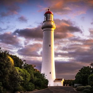 Great Ocean Road, Australian Photography, Light House Decor, Twelve Apostles, Sea Coast Photo, Beach Wall Print, Australia Nature Wall Art