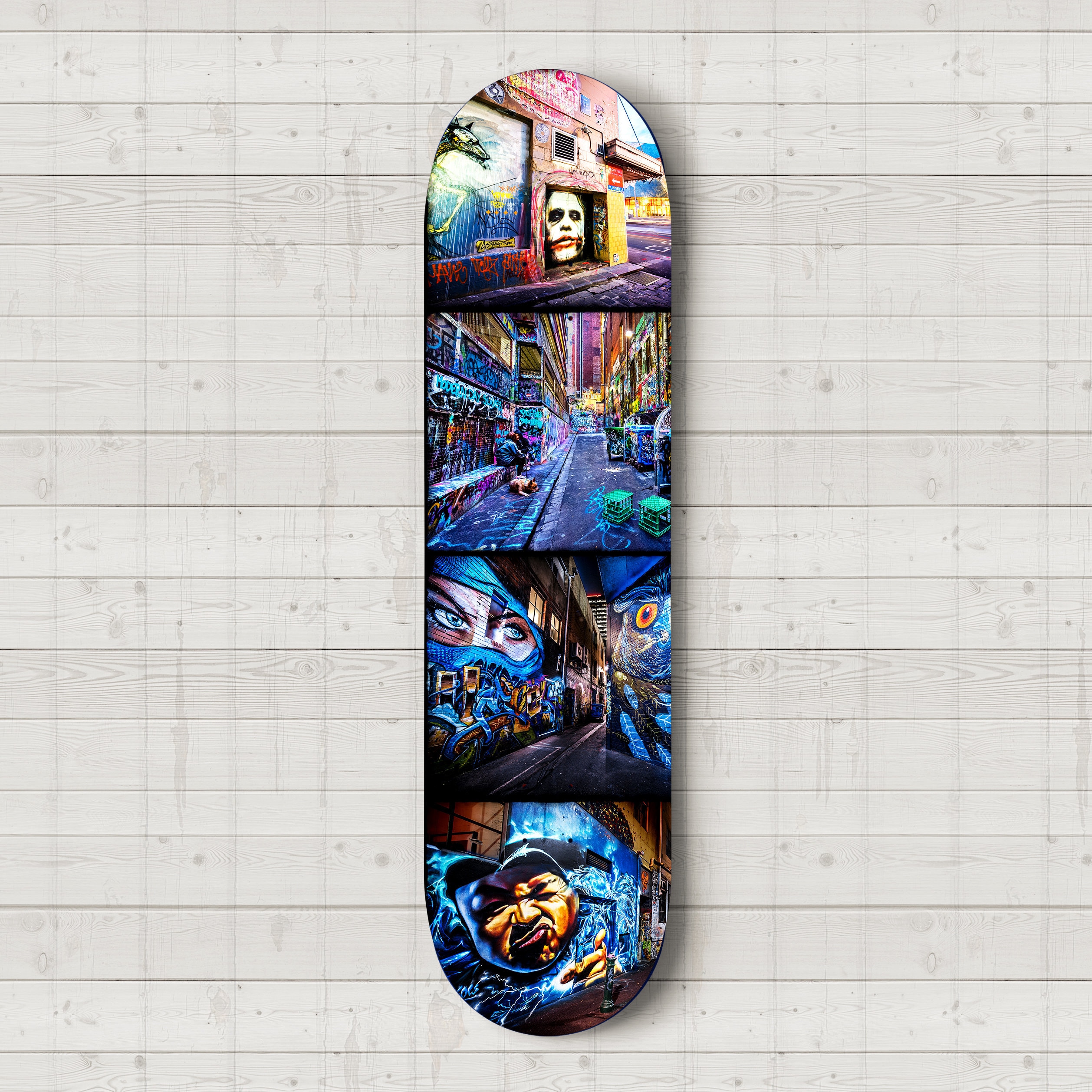 Street Art Graffiti Skateboard Wall Art Skate Deck Decor Etsy UK