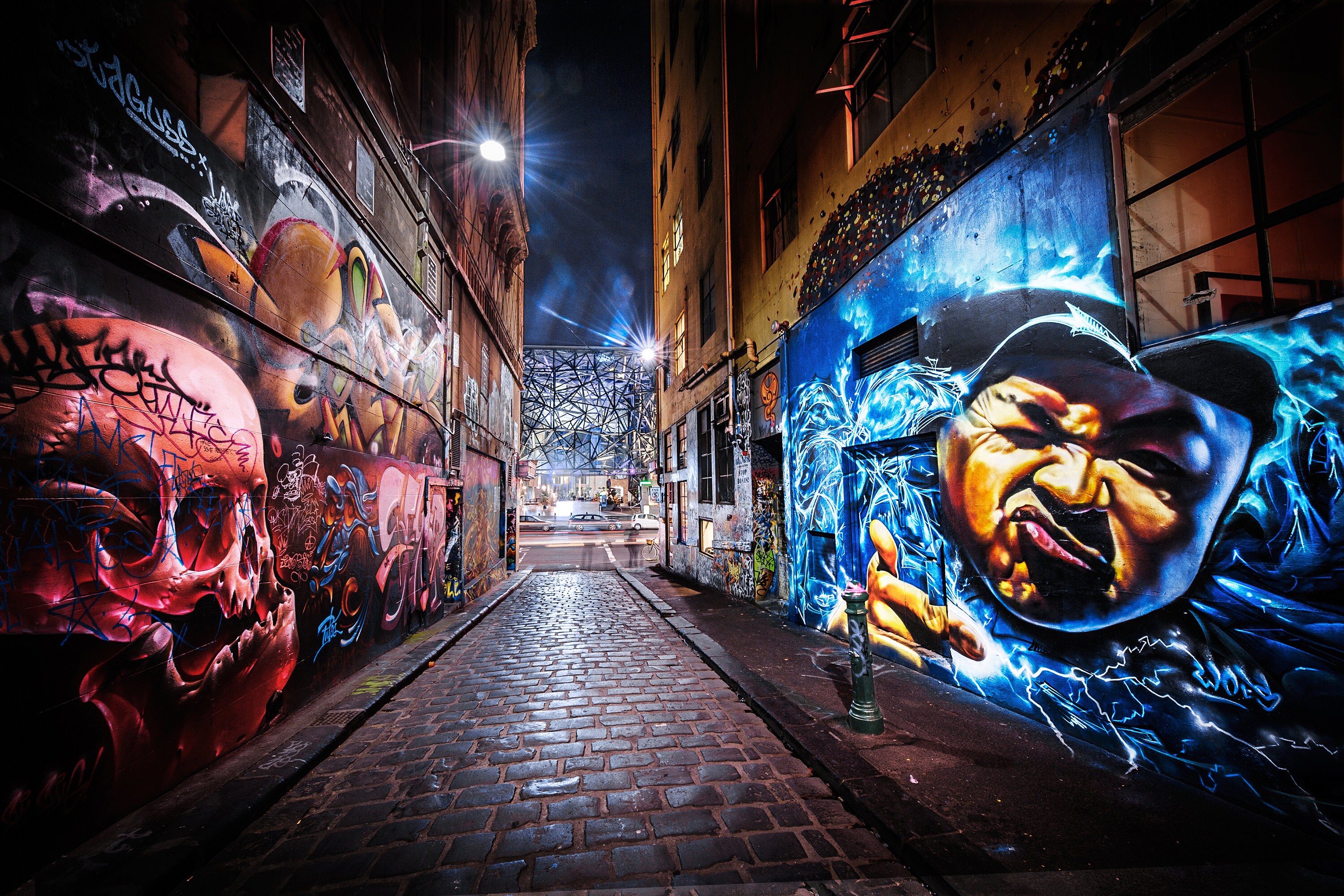 Home & Living Boyfriend Birthday Gift Street Art Canvas Wall Art Living