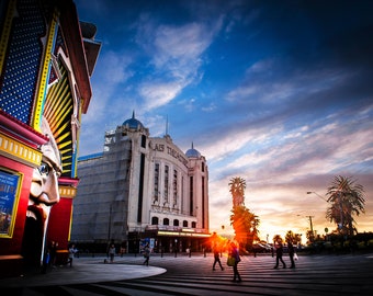 Luna Park, Melbourne Photograph, St Kilda Print, Travel Gift, Australia Poster, Coastal Decor, Ocean Wall Art, Fathers Day Gift, Souvenir