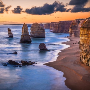 Twelve Apostles Wall Decor, Great Ocean Road Print, Australian Nature, Melbourne Photo, Australia Landscape, Coastal Photograph, Zoom Wall