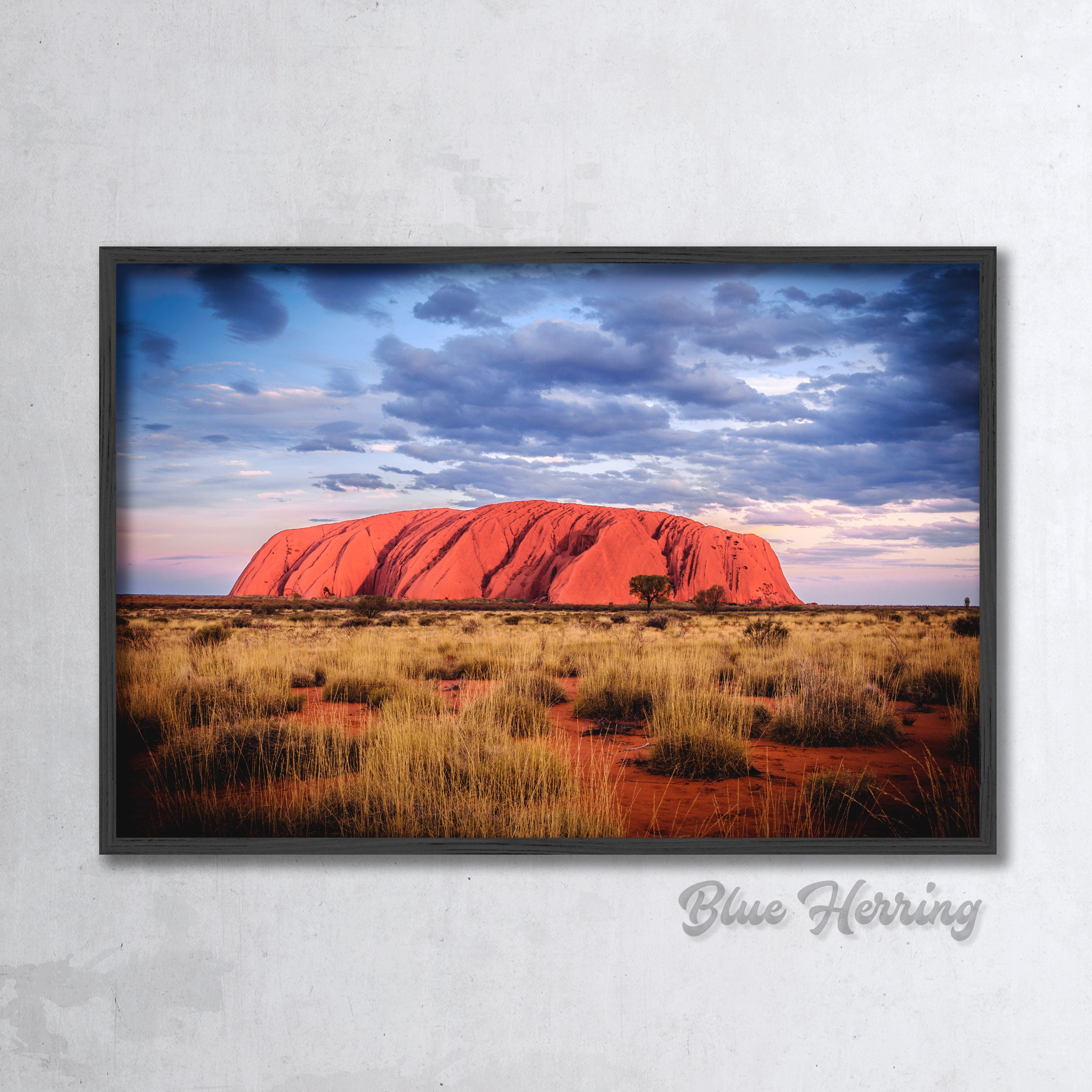 Uluru Print, Ayers Rock, Aboriginal Art, Australia Travel Poster, National  Park Prints, Photography Gifts, landscape wall decor, Australian