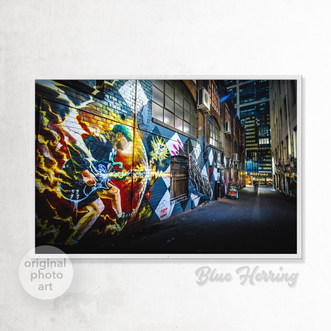 Street Art Graffiti, Graffiti Wall Art, Dad Gift, ACDC Poster ...