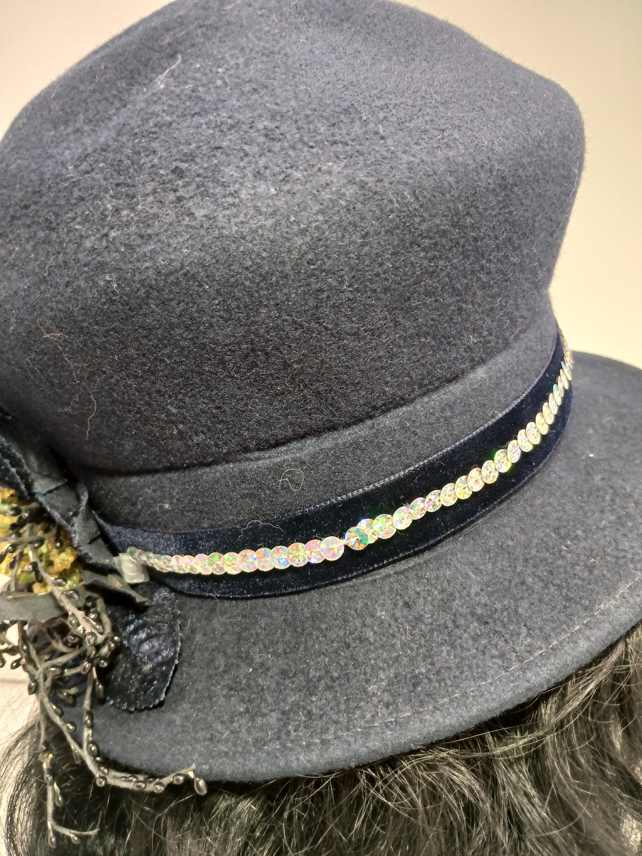 Jennifer Circelli vintage women’s hat, 23 inches Tammy has JSRC Hat on. We gave to her at RunAPalooza main image 3