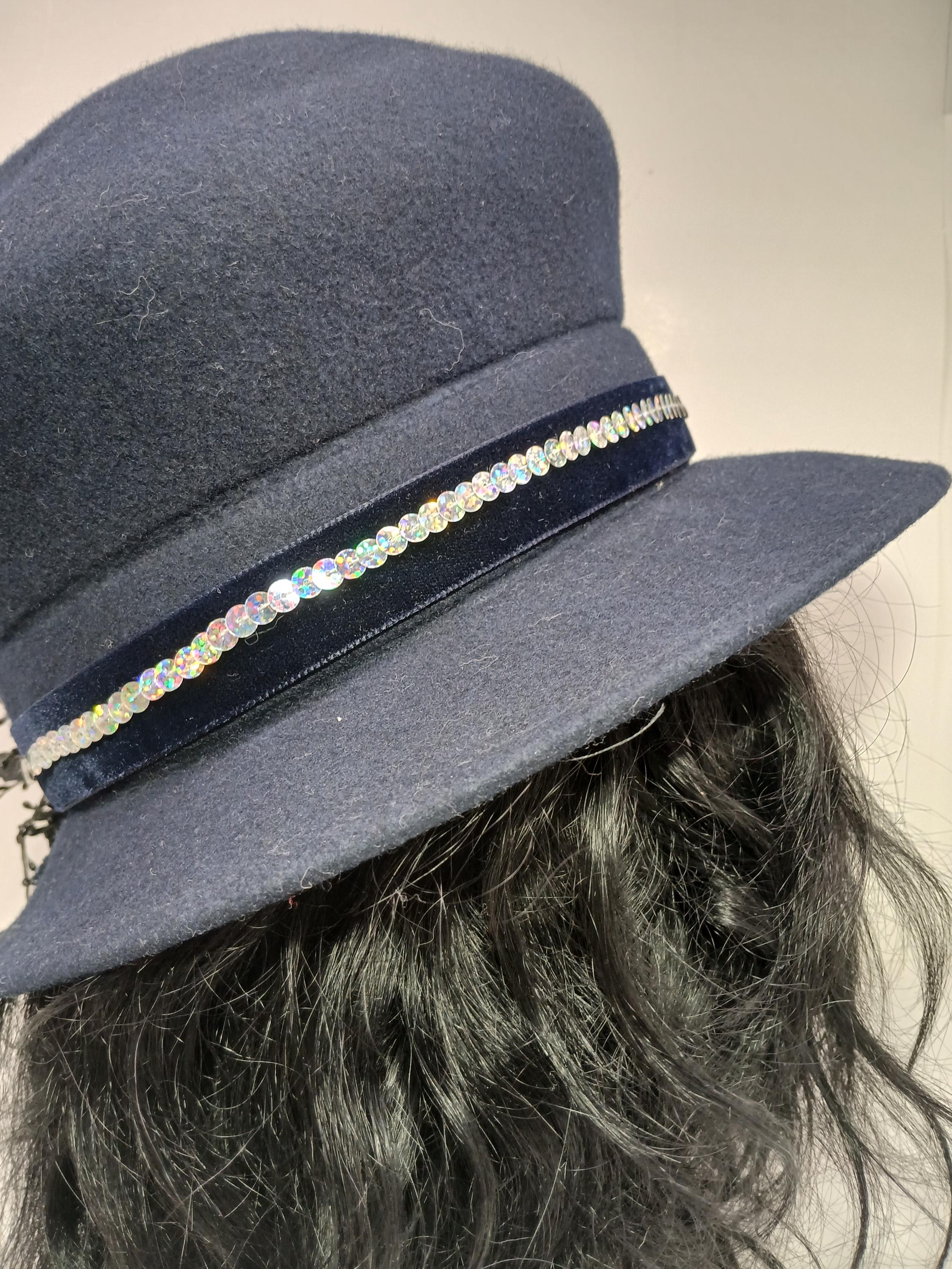 Jennifer Circelli vintage women’s hat, 23 inches Tammy has JSRC Hat on. We gave to her at RunAPalooza main image 4
