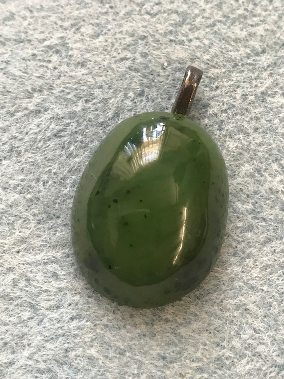 A jade stone pendant