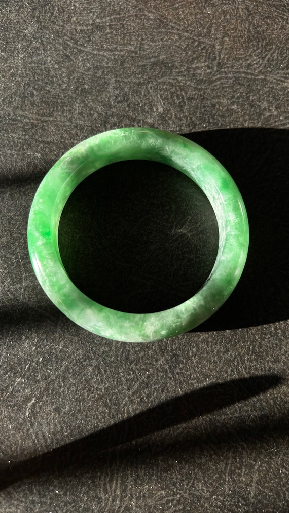 Grade A high quality genuine full  green jadeite b