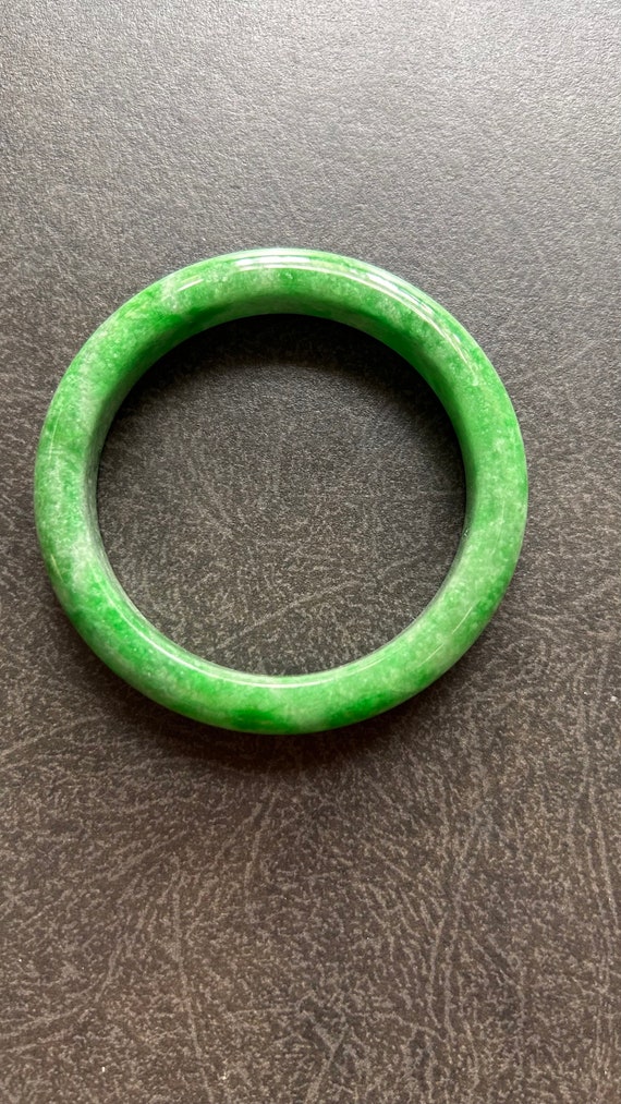 Grade A high quality genuine full  green jadeite b