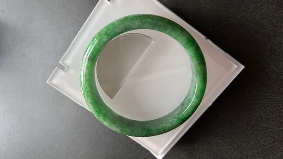 Grade A high quality genuine full  green jadeite … - image 7