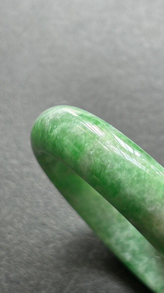 Grade A high quality genuine full  green jadeite … - image 5