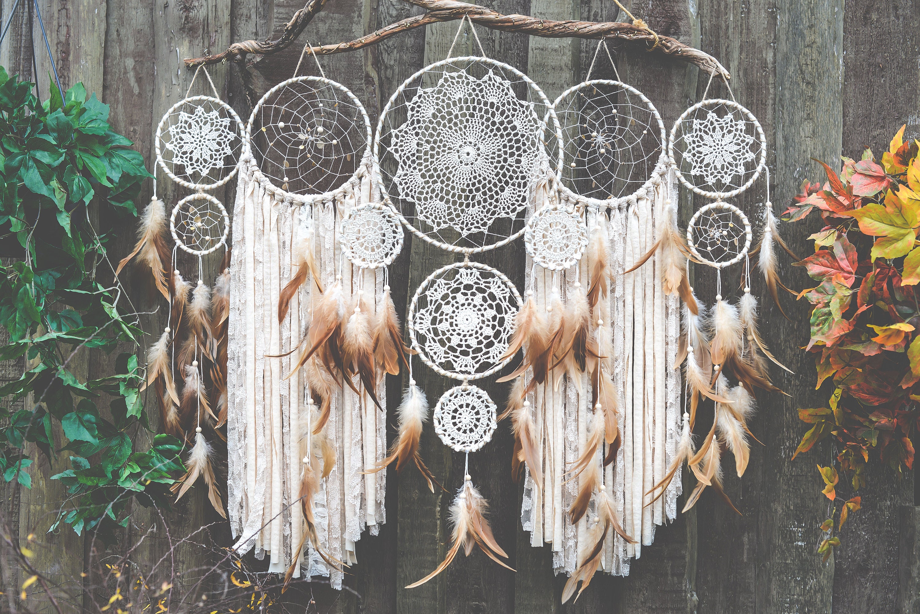 Dream catcher wall hanging Dream catcher Bohemian room | Etsy