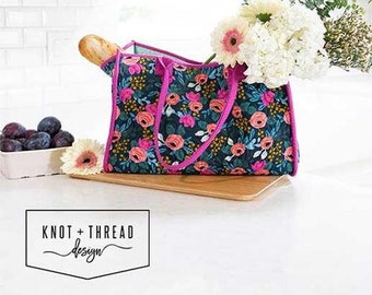 All the Things Tote Pattern, KAT 113, by Knot And Thread Designs