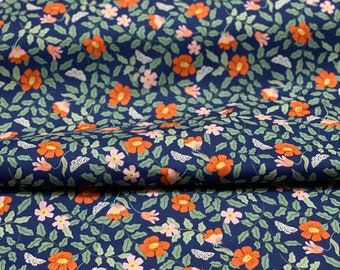 Fabric Sold by Half Yard Increments and Cut Continuously Rifle Paper Co for Cotton and Steel Strawberry Fields in Ivory Primrose