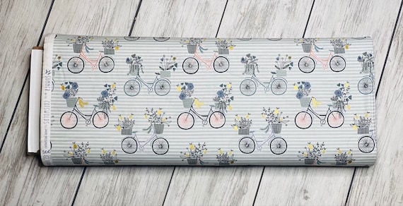 Summer in the Cotswolds - Evening Ride - Fern Metallic Fabric- JM200-FE3M- By RJR- sold by the 1/2 yard or the yard