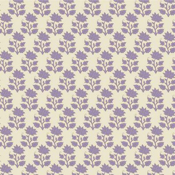 Sanctuary, Mira, in Lavender, Tilda Fabrics, sold by the yard