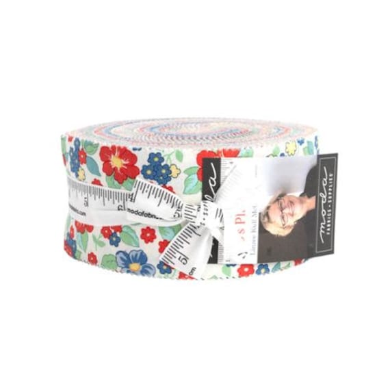 30s Playtime Jelly Roll®, By Linzee McCray, 33750JR, Moda Precuts, 40 Piece Assorted