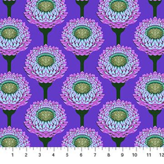 Iconic, in Periwinkle, AMT123-63C, By Anna Maria Parry, Anna Maria Textiles, sold by the yard
