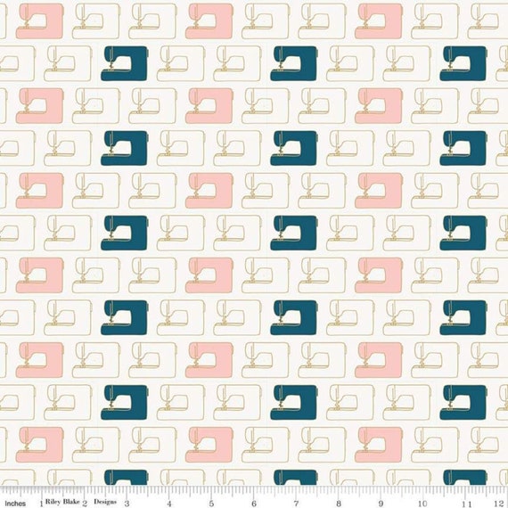 Blooms & Bobbins Sparkle Cream Sewing Yardage SKU# SC8503-CREAM, sold by the 1/2 yard