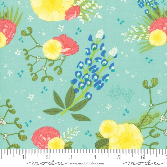 Desert Song, Oasis,Desert Flowers, By Mara Penny, 13300 21 Moda, sold by the 1/2 yard or the yard