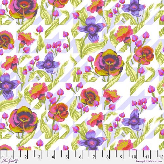 Untamed, By Tula Pink,Puppy Love, in Nova, sold by the 1/2 yard or the yard