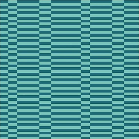 Broken Stripe 55379-6 Aqua by Annabel Wrigley, Windham Fabrics, sold by the yard