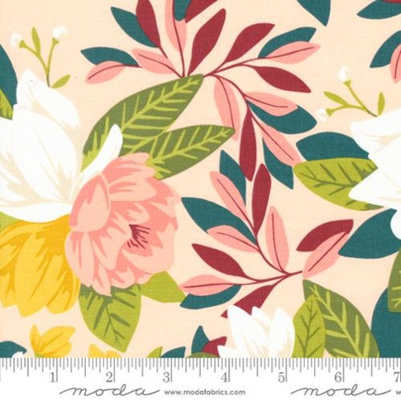 Willow, Ambrose, in Blush, by 1 Canoe 2, 36060 15, Moda Fabrics, sold by the 1/2 yard or the yard