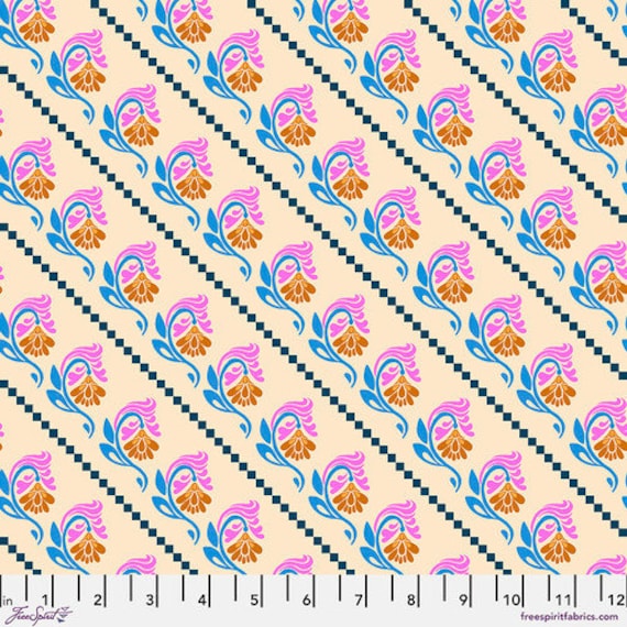Tilt, in Froth, Fluent, By Anna Maria, for FreeSpirit, sold by the 1/2 yard or the yard