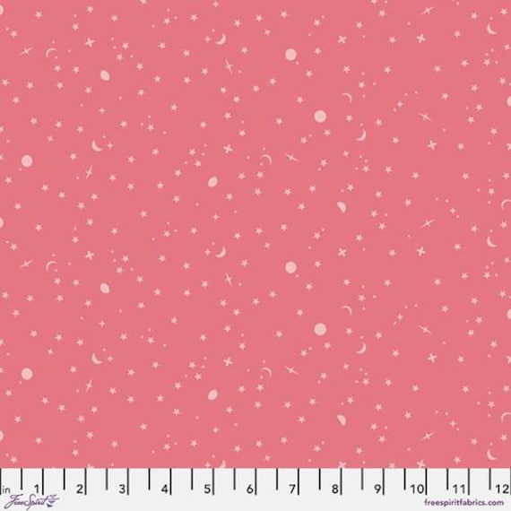 Space Sprinkles, in Sunburn, Tula Pink, True Colors, 100% cotton, sold by the yard