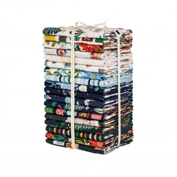 Holiday Classics 2, Fat Quarter - Bundle, 18 pieces, By Rifle Paper Co, For Cotton+Steel