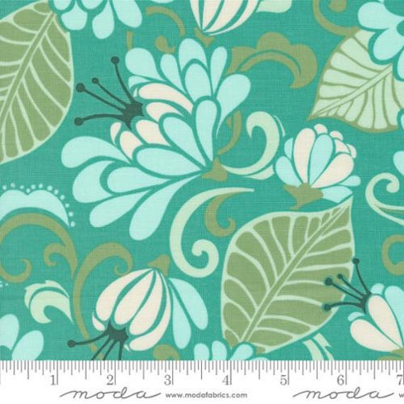 Tango Sarabande, in Sea, 27330 23, By Kate Spain, Moda, sold by the 1/2 yard or the yard
