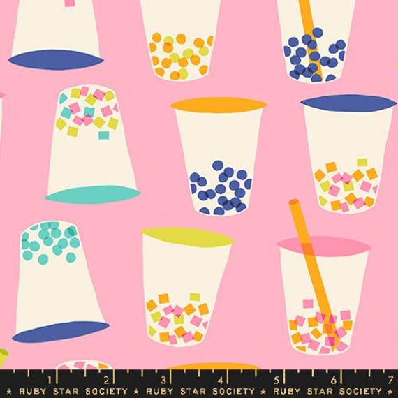 Eye Candy, Boba, Posy, RS5154 11 Ruby Star Society, Moda, sold by the 1/2 yard or the yard