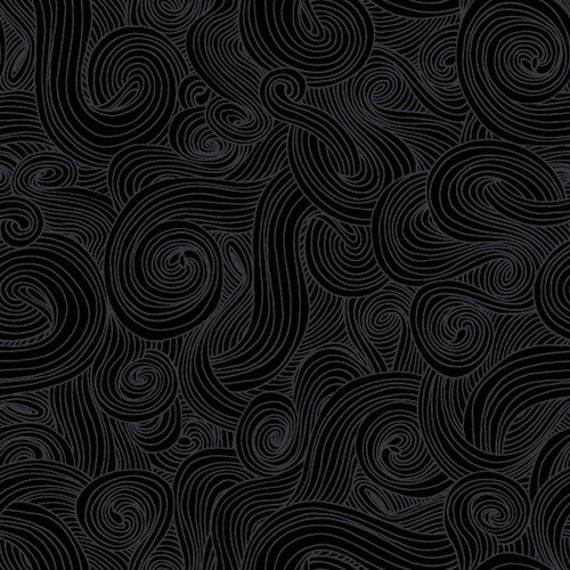 Just Color! - tonal swirl in Iron, Studio E - 1351 - Iron, sold by the 1/2 yard or the yard