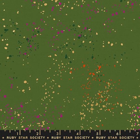 Speckled, Canvas, Metallic Sarah, RS1117 115LM, Ruby Star, Sold by the yard
