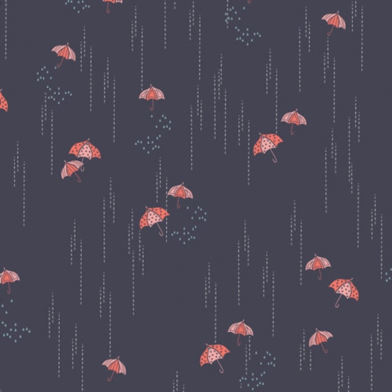 Rainbrella Shadow, From Charleston, by Amy Sinibaldi, for Art Gallery Fabrics, sold by the 1/2 yard or the yard