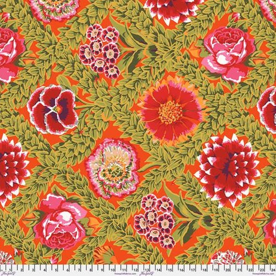 Flower Lattice, in Circus, Vintage, By Kaffe Fassett for the Kaffe Fassett Collective, FreeSpirit