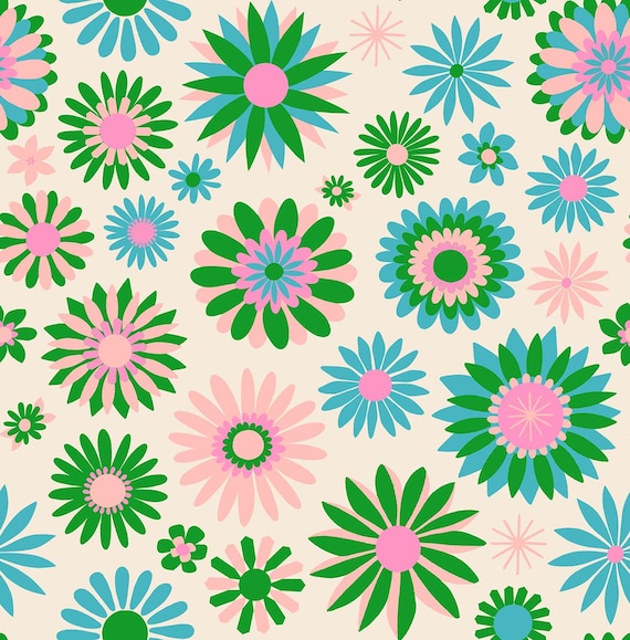 Carousel, Kaleidoscope, in Natural, RS0097 11, By Melody Miller, Ruby Star Society, sold by the 1/2 yard or the yard