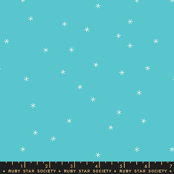 Spark Turquoise, RS0005 39 Ruby Star, Melody Miller, Moda, Sold by the 1/2 yard or the yard