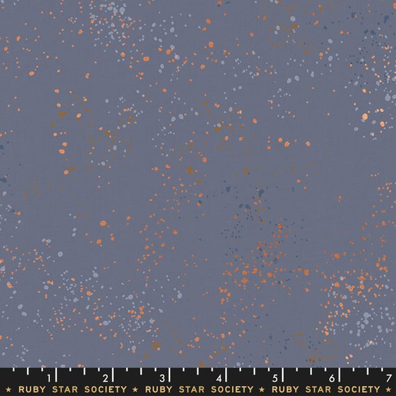 Speckled Metallic Denim, RS5027-52M, by Rashida Coleman-Hale for Ruby Star Society Collaboration, sold by the 1/2 Yard - Cut Continuously