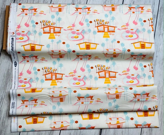 Hello Summer Hot, Sunburst Collection, designed by AGF Studio, Sold by the 1/2 yard or the yard