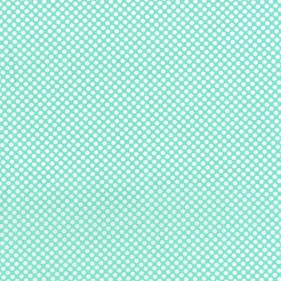 Dots & Stripes - Dot Com - Seafoam Fabric- Cotton and Steel-RJR- 2961-001- Sold by the 1/2 yard or the yard